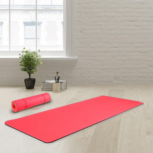 8 mm Thick Gym Mat for Fitness and Stretching