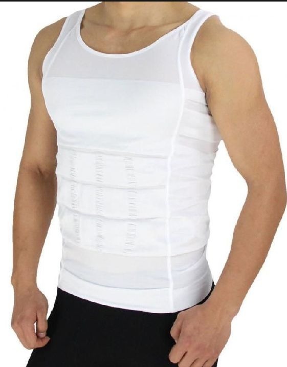 Slim n Lift Body Shaper Vest For Mans /Black And /White