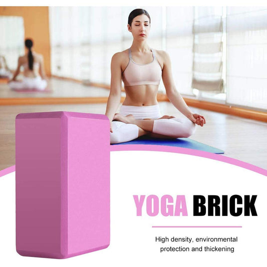High Quality Yoga Block Yoga Brick EVA Foam Made In China ( 1 x Yoga Block )
