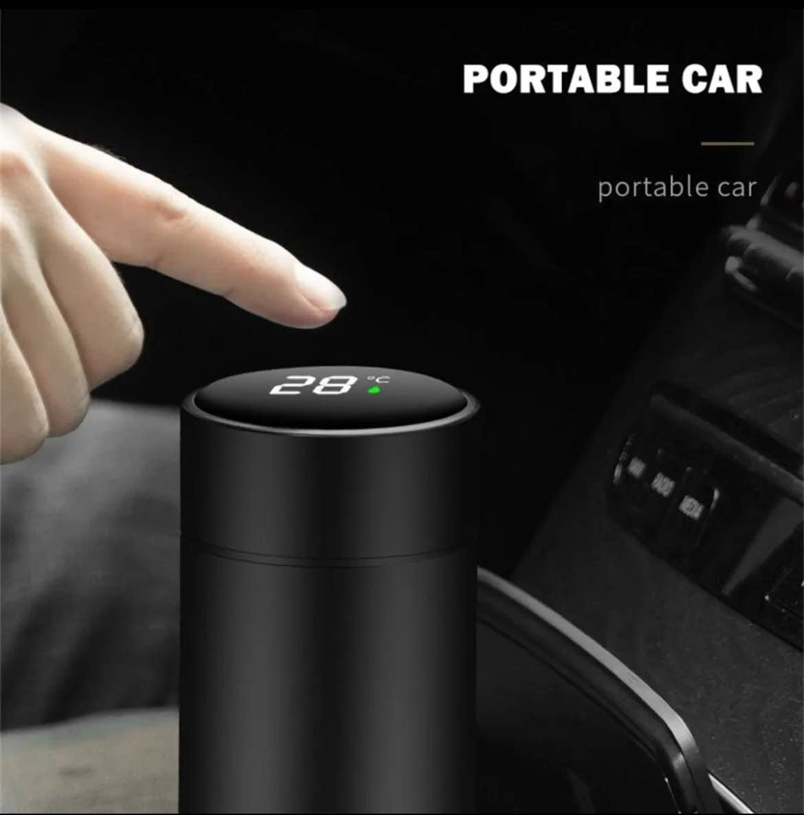 LED Temperature Display Water Bottle