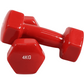 Vinyl Dumbbells Set for Yoga - Pair of Weights (4kg)