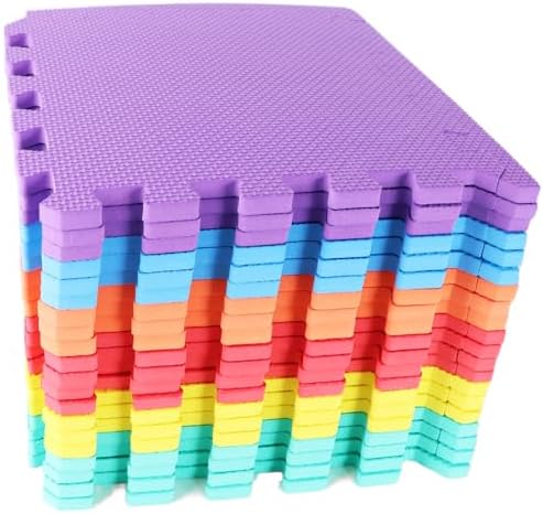 20mm Gym Floor mat Rubber Foam for Heavy Workout Puzzle Floor mats for Home Exercise