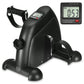 Mini Exercise Bike Exercise Cycle Compact Under Desk | Black Digital Bike