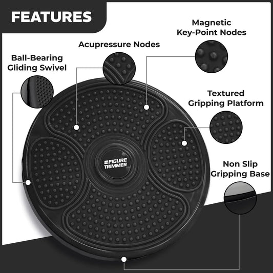 Tummy Twister, body Twister, Body Shaping Rotating Board for Women's