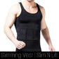 Slim n Lift Body Shaper Vest For Mans /Black And /White