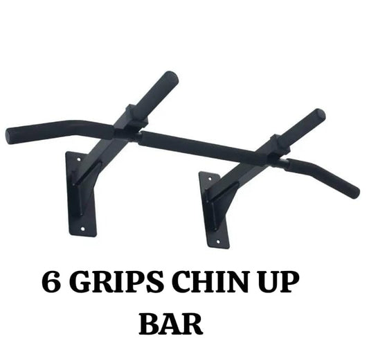 Pull Up Bar 6 Grips Chinup Bar Pull up Side Pulley Bar Wall Mounting Chin up Bar