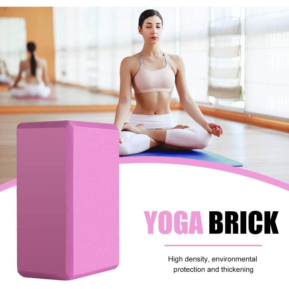 High Quality Yoga Block Yoga Brick EVA Foam Made In China ( 1 x Yoga Block )