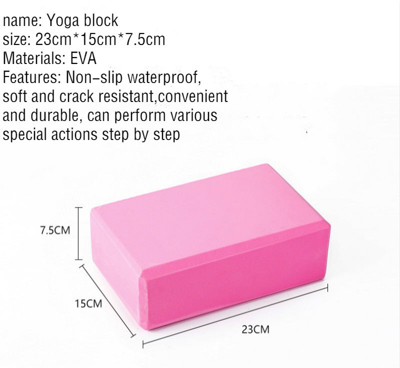 High Quality Yoga Block Yoga Brick EVA Foam Made In China ( 1 x Yoga Block )