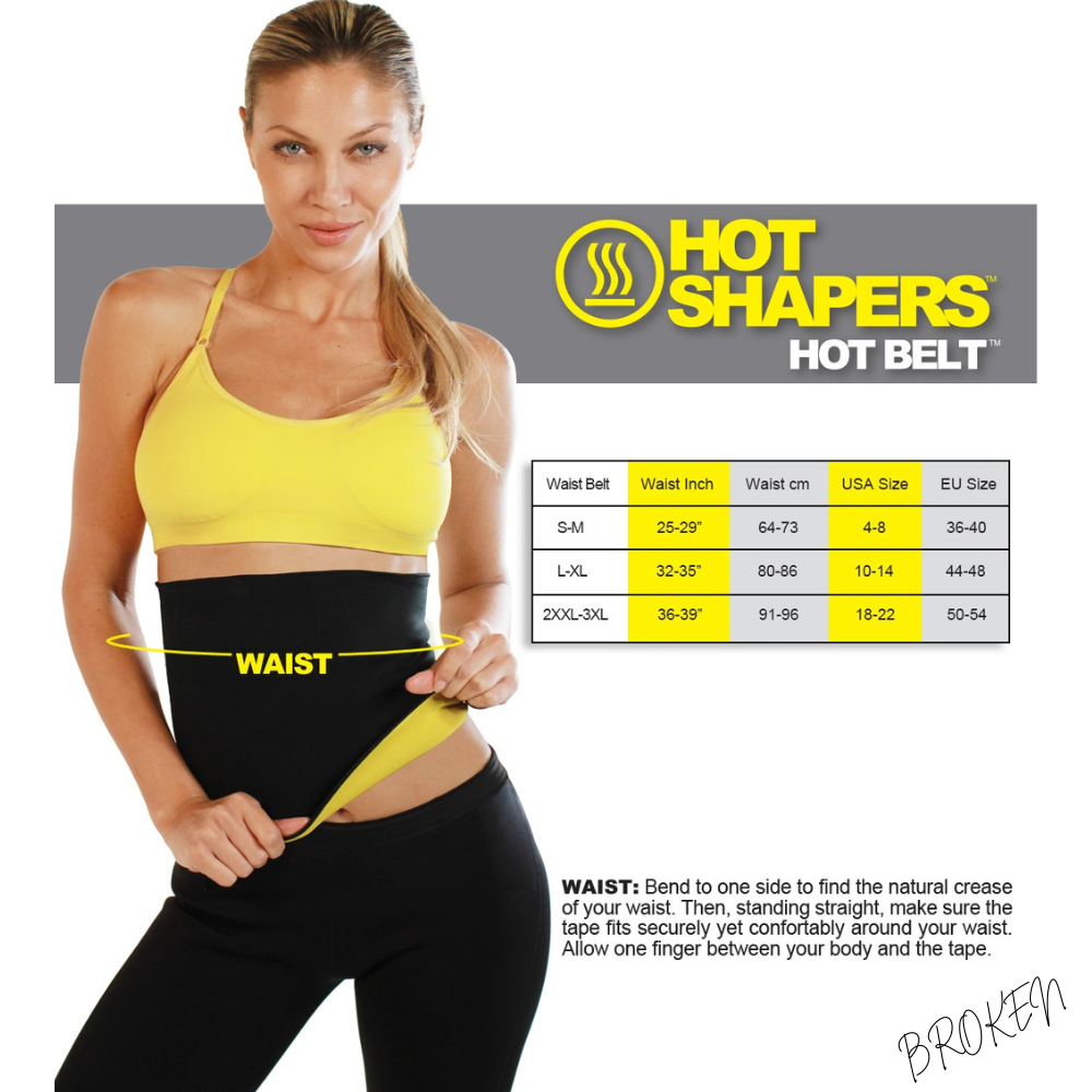 Hot Shaper Belt By Broken for Women and Men